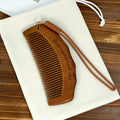1pc Custom Personalised Sandalwood Massage Hair Comb With Bag ,Mama Natural Birthing Comb For Labor Pain Labor Gifts For Women
